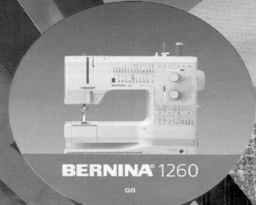 sewing machine manual